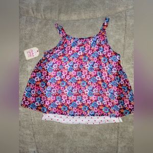 Girls L 10/12 dual layer tank